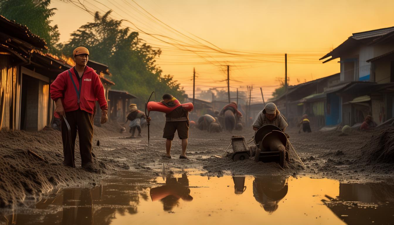 罕见山洪突袭！山村温情未散守望相助能否打动你？(图6)