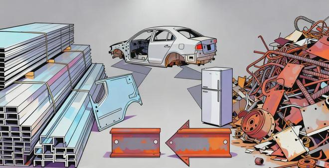 为啥钢材也要用“二手”的？废钢显眼包申请出战！(图4)