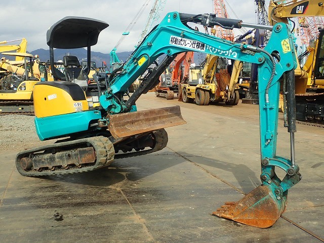 重庆二手挖掘机小型挖土机多少钱一台久保田30二手小挖掘机进口机(图1)